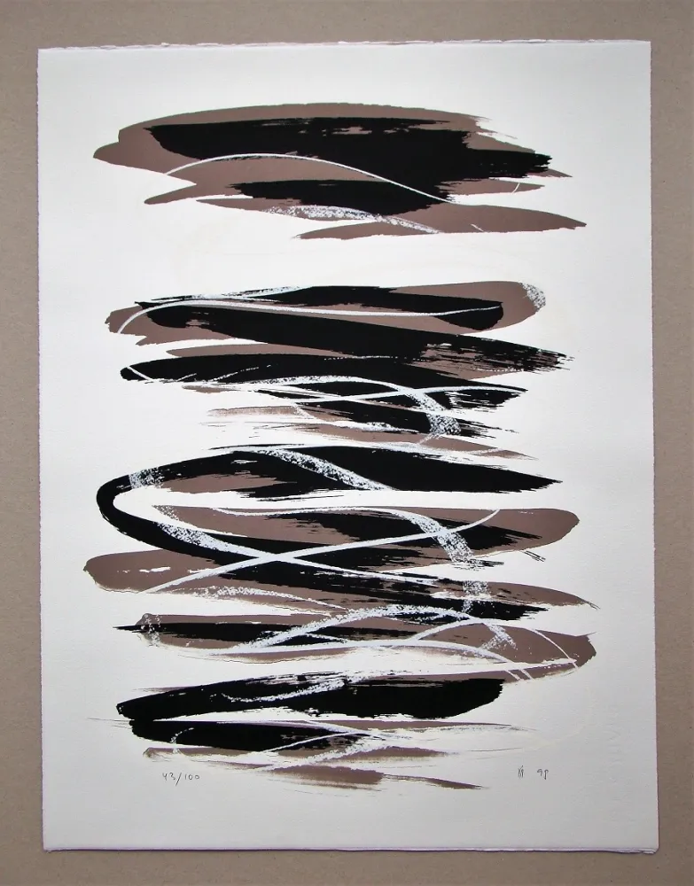 丝网印刷 Huber - Verses VII