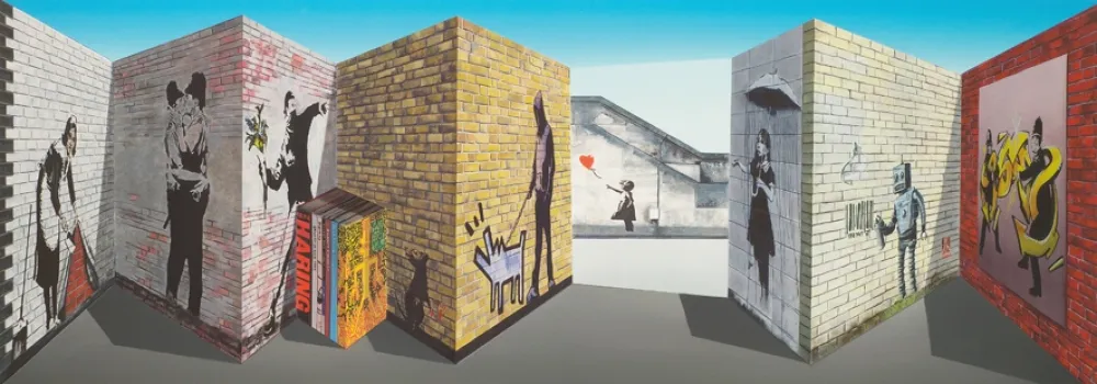 复数作品 Hughes - Banksy