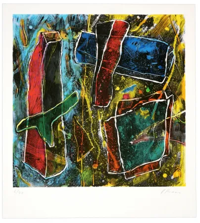 石版画 Humair - I