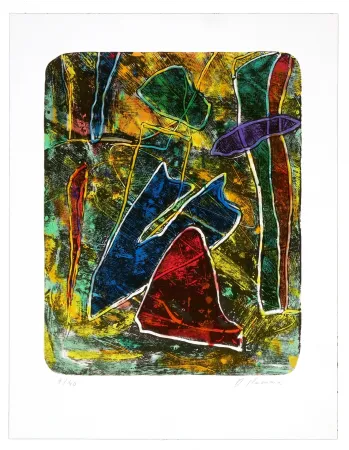 石版画 Humair - IV