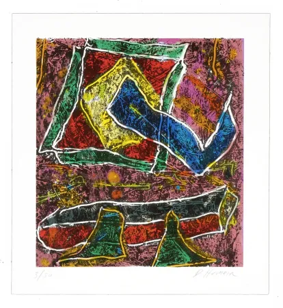 石版画 Humair - Vb