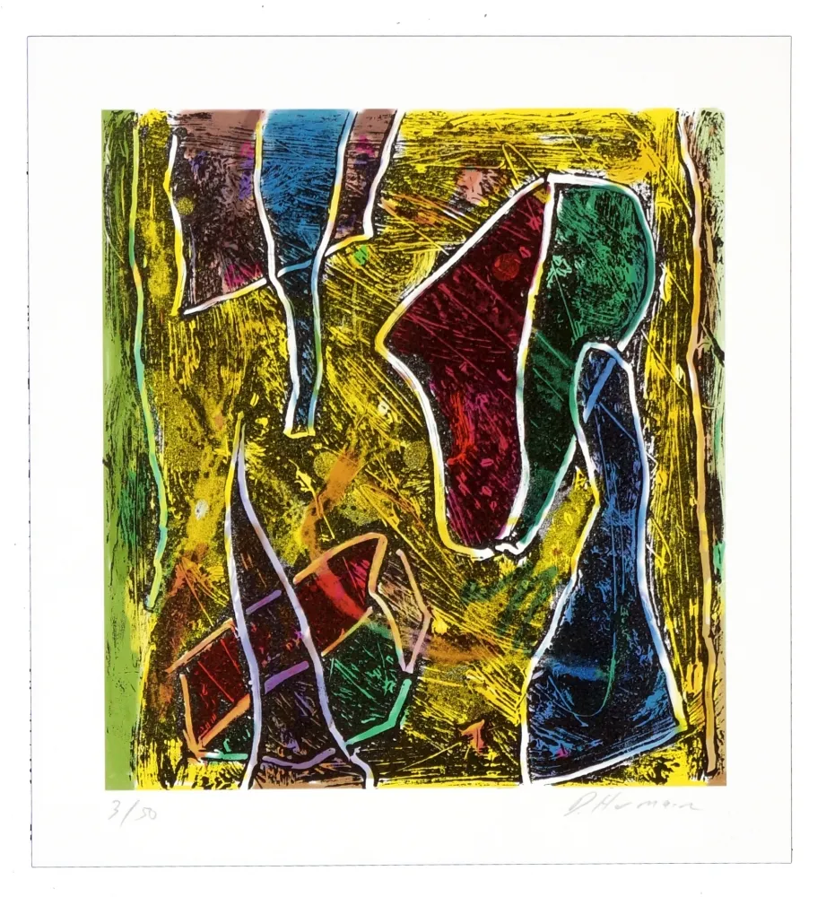 石版画 Humair - Vd