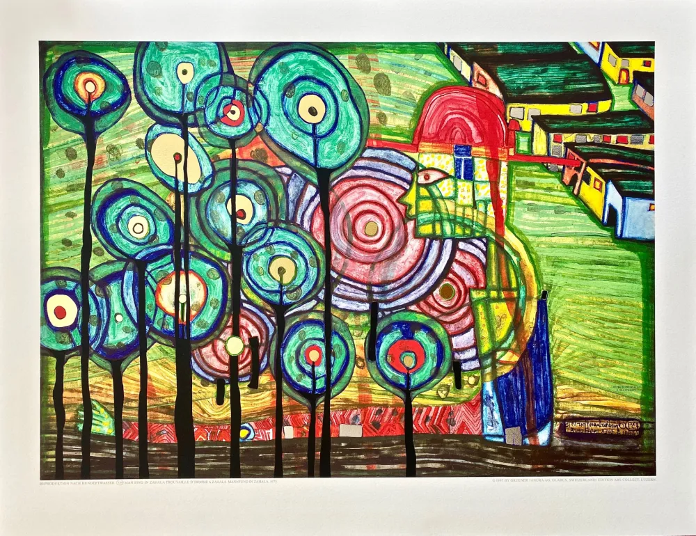 无技术 Hundertwasser - 739 Mannfund in Zahala / man find in zahala