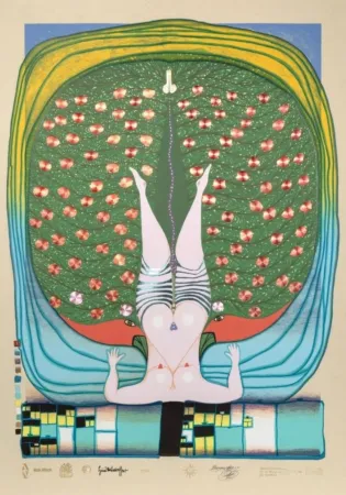 复数作品 Hundertwasser - Homage To Schroder – Sonnenstern