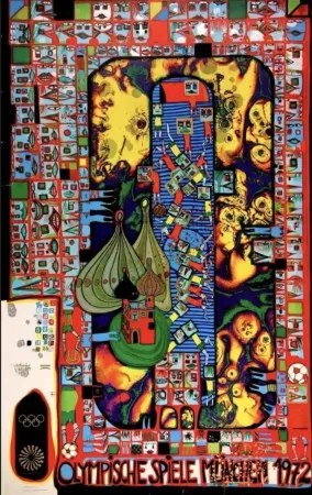 复数作品 Hundertwasser - Olympic Red