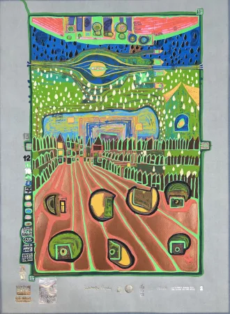 复数作品 Hundertwasser - Street for Survivors