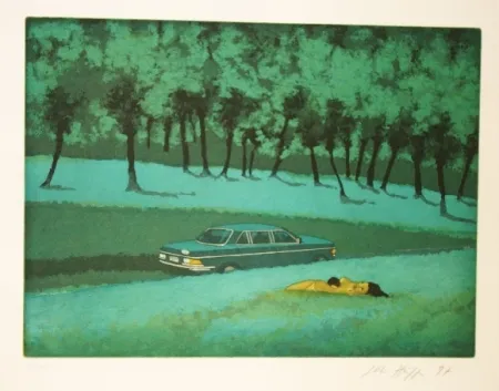 蚀刻飞尘法 Hüppi - Mercedes