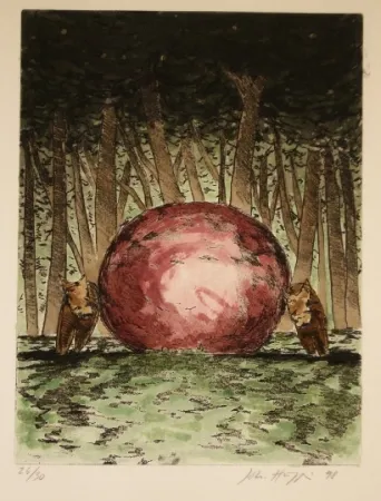 蚀刻飞尘法 Hüppi - Sans titre 6