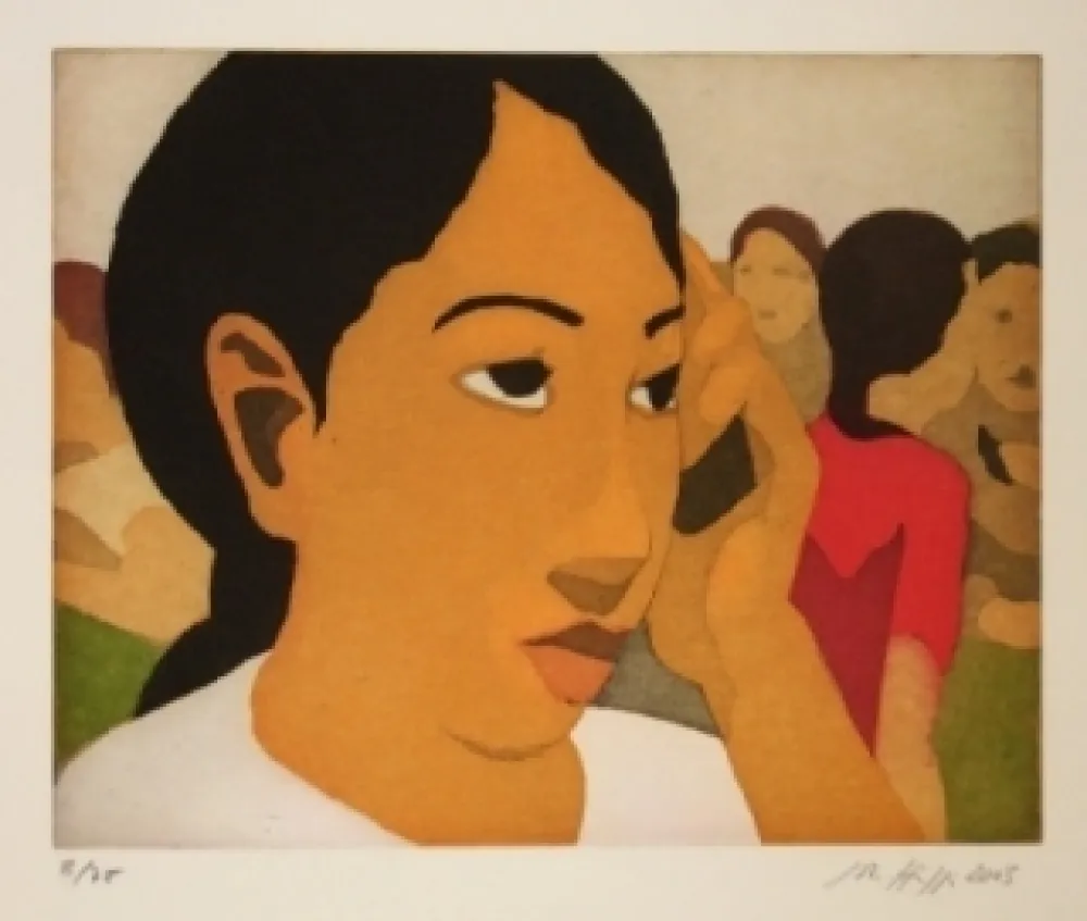 蚀刻飞尘法 Hüppi - Sans titre