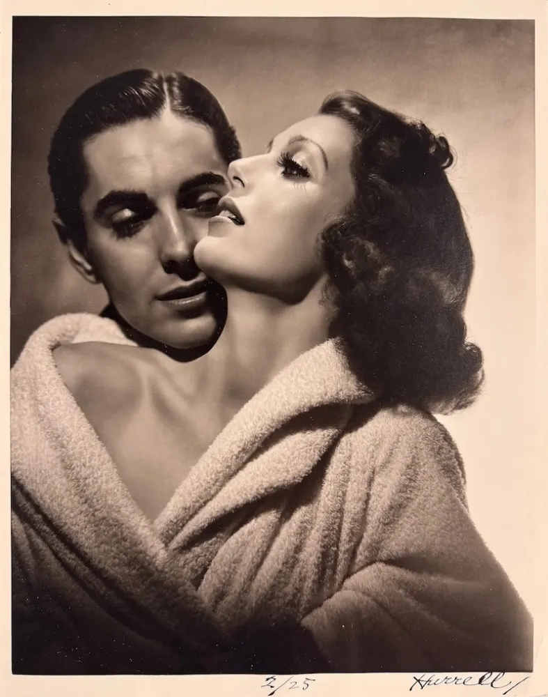 摄影 Hurrell - Tyrone Power & Loretta Young