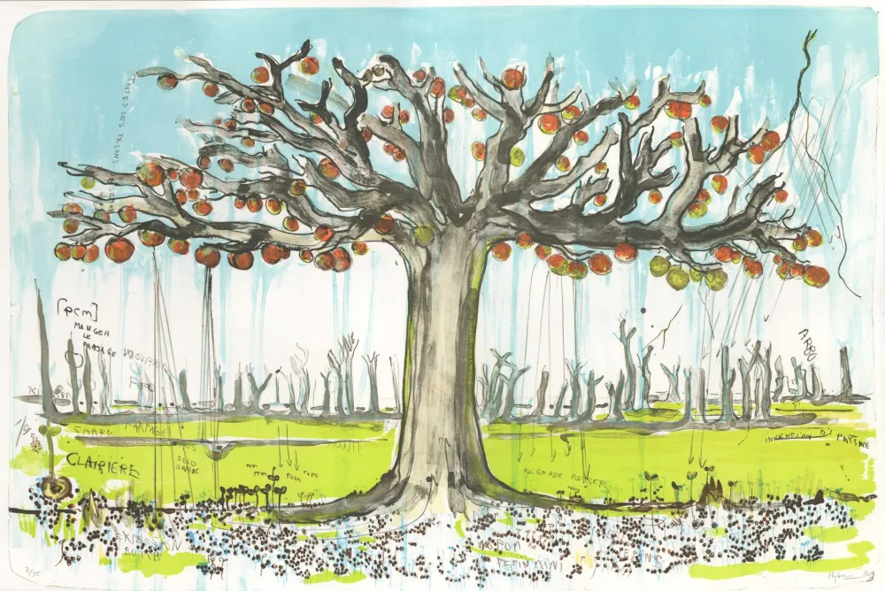 石版画 Hyber - Pépins