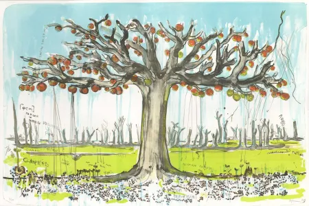 石版画 Hyber - Pépins