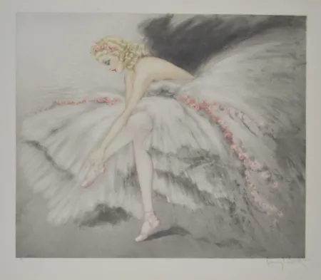 版画 Icart - Fair Dancer, Music Hall