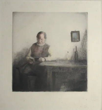 版画 Ilsted - Hendrik (small etching)