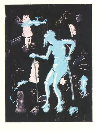 复数作品 Immendorff - Dialog - Gertrude