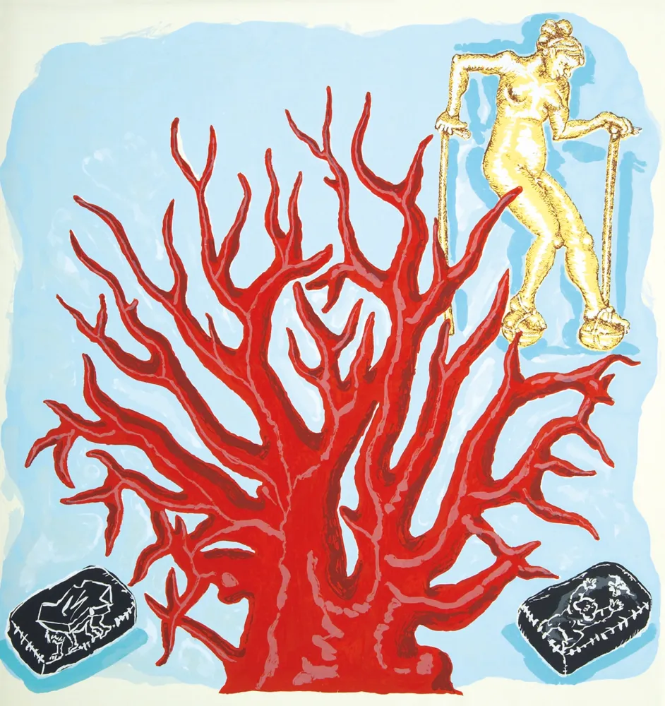 丝网印刷 Immendorff - Energie