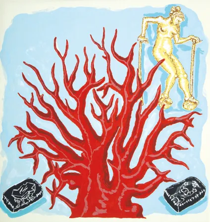 丝网印刷 Immendorff - Energie