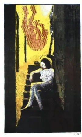 复数作品 Immendorff - Treppenakt