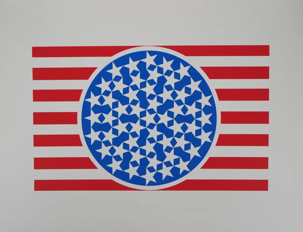 丝网印刷 Indiana - American Dream : New Glory Banner