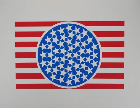 丝网印刷 Indiana - American Dream : New Glory Banner