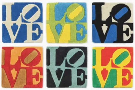 复数作品 Indiana - Collection of 6 Hand-Woven Love Tapestries