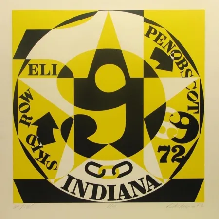 丝网印刷 Indiana - Decade Autoportrait