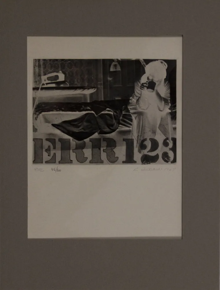 蚀刻版画 Indiana -  Err123