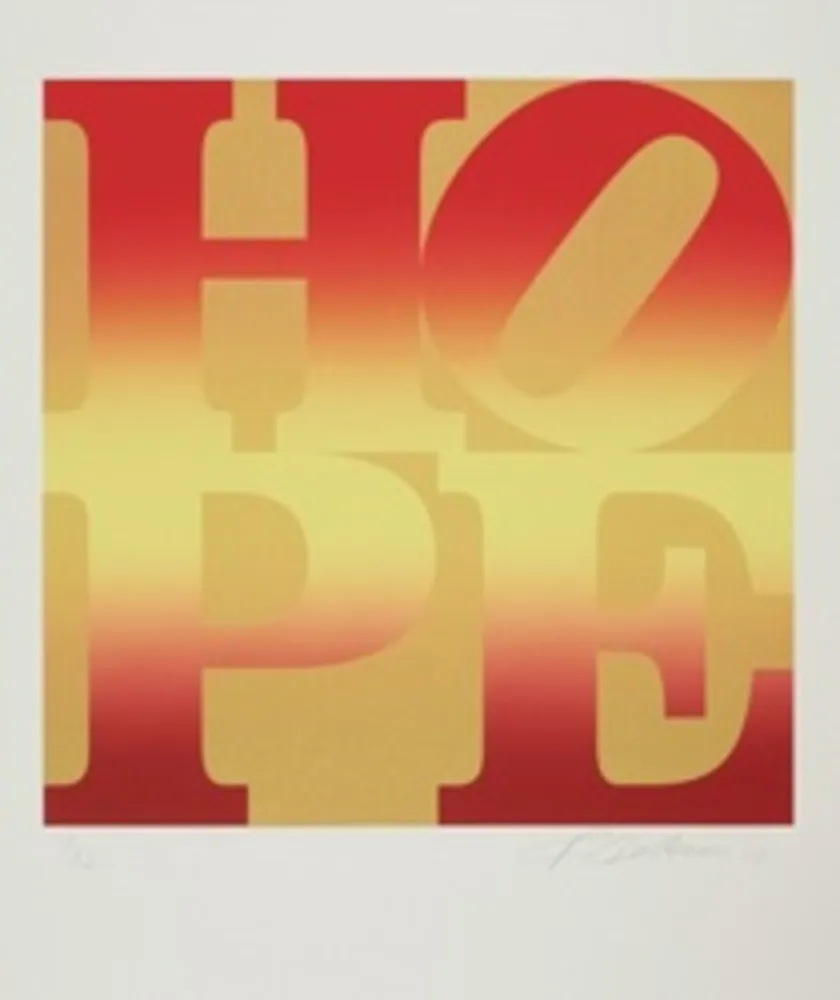 丝网印刷 Indiana - Four Seasons of Hope: Autumn (Gold)