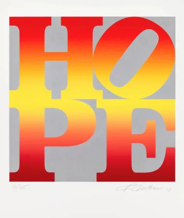 丝网印刷 Indiana - Four Seasons of Hope: Autumn (Silver)
