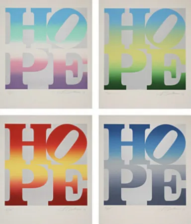 丝网印刷 Indiana - Four Seasons of Hope (Silver)