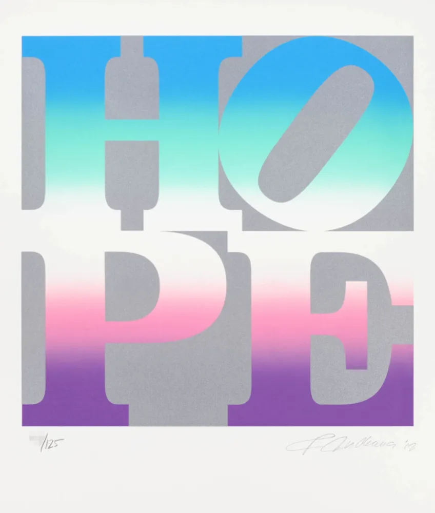 丝网印刷 Indiana - Four Seasons of Hope: Spring (Silver)