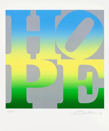 丝网印刷 Indiana - Four Seasons of Hope: Summer (Silver)