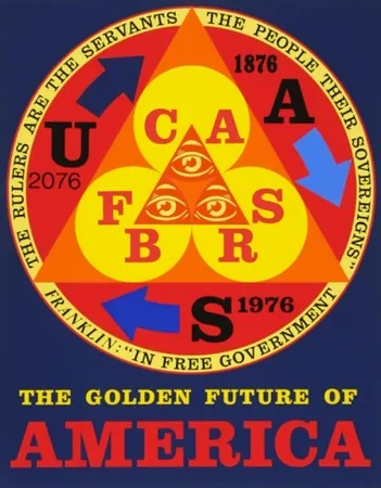 丝网印刷 Indiana - Golden Future Of America