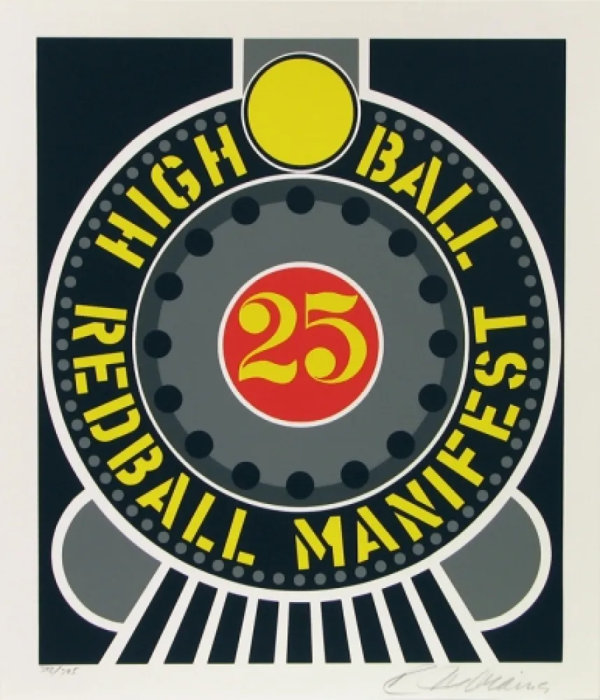 丝网印刷 Indiana - High Ball Red Ball Manifest 25