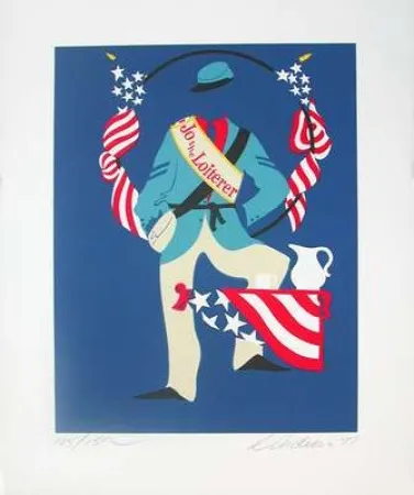 丝网印刷 Indiana - Jo the Loiterer