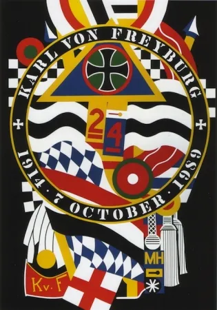 丝网印刷 Indiana - KVF I, from The Hartley Elegies