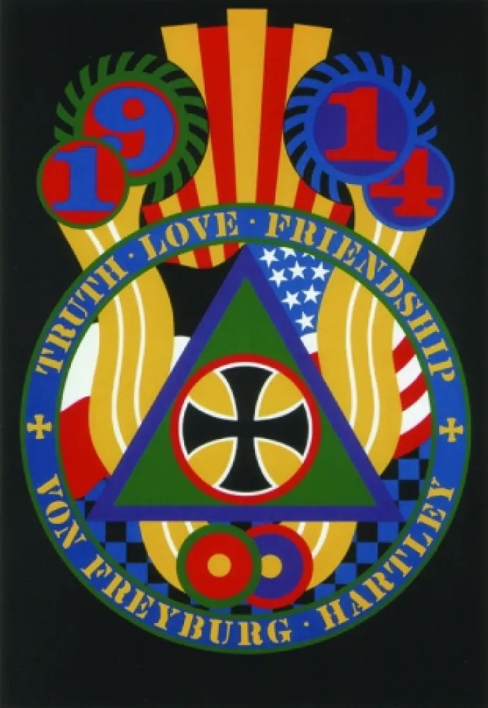 丝网印刷 Indiana - KVF V, from The Hartley Elegies