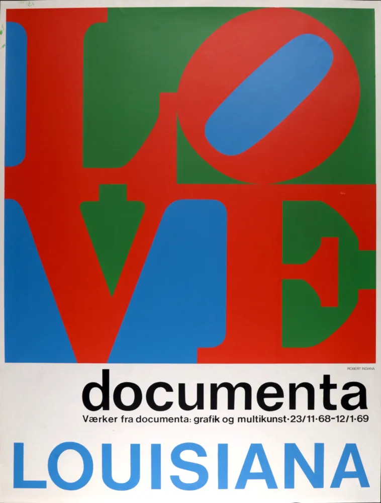 丝网印刷 Indiana - LOVE Documenta, 1969