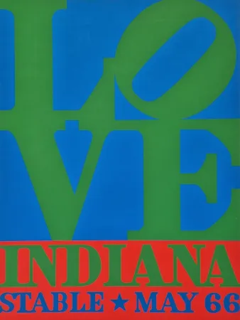 海报 Indiana - Love. Indiana. Stable May 66
