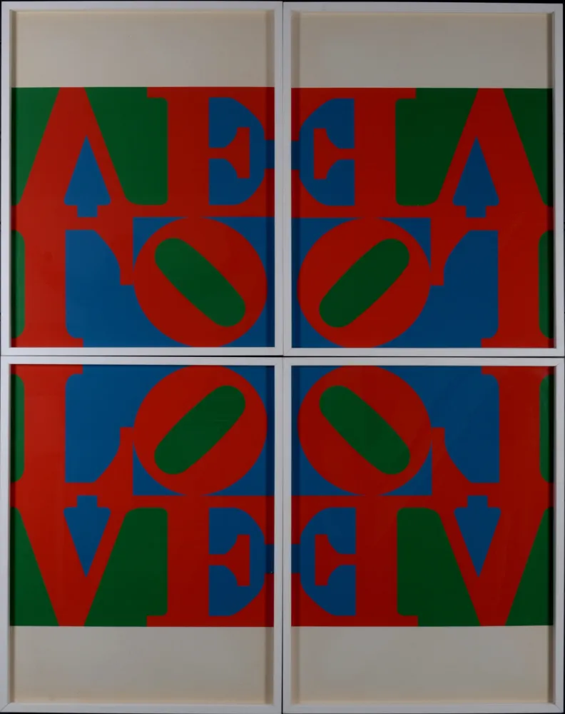 丝网印刷 Indiana - Love Wall (Love Frieze)