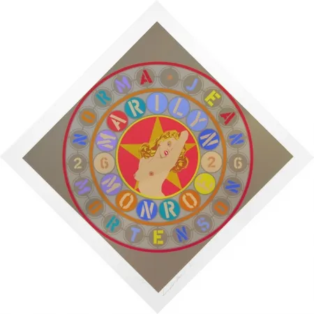 丝网印刷 Indiana - Metamorphosis of Norman Jean (Marilyn Monroe)