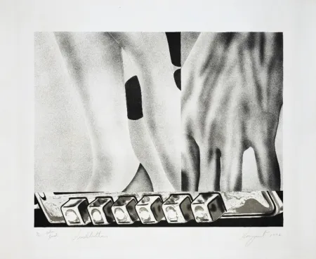 石版画 Indiana - Pushbuttons