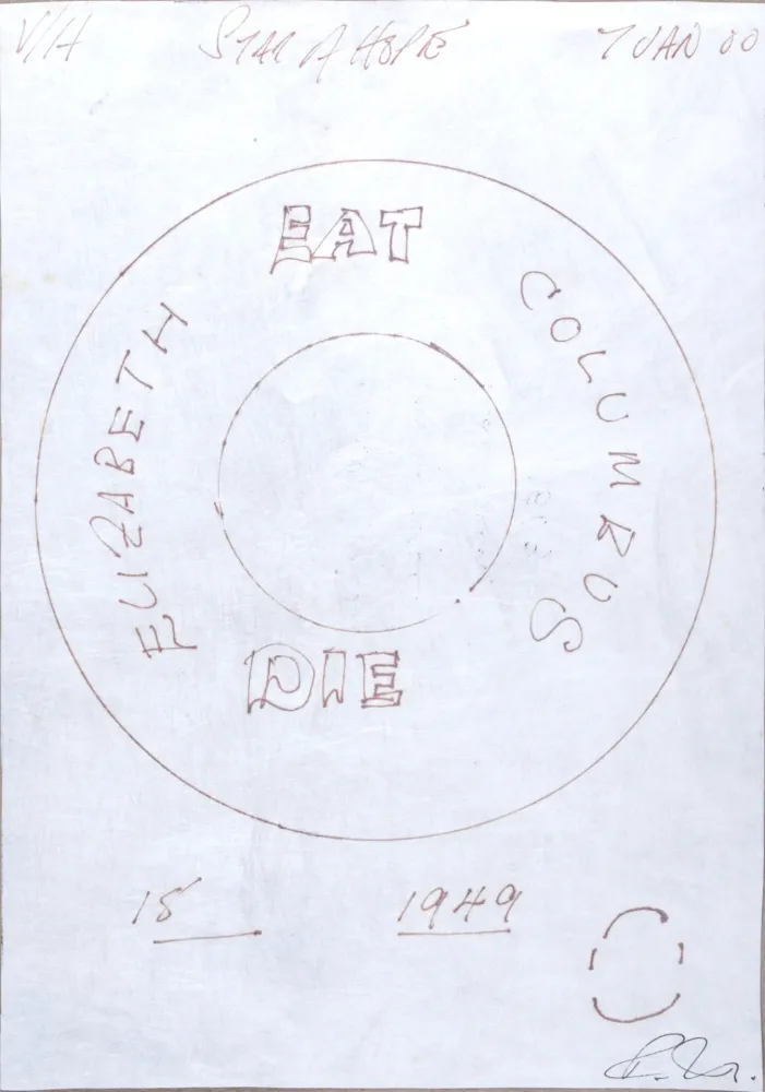 单版画 Indiana - Star of Hope Study #1, 2000