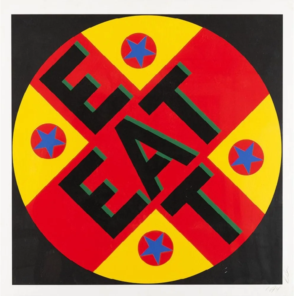 丝网印刷 Indiana - The American Dream No. 2 - Eat