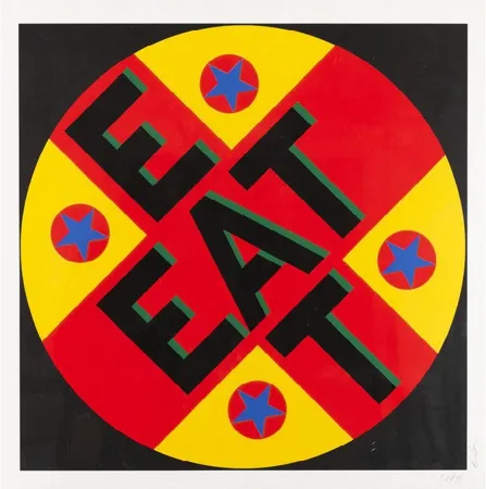 丝网印刷 Indiana - The American Dream No. 2 - Eat