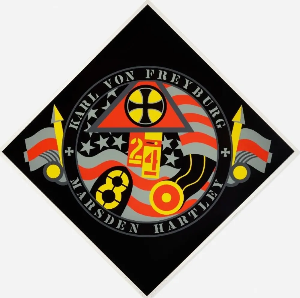 丝网印刷 Indiana - The Hartley Elegies, KVF VII