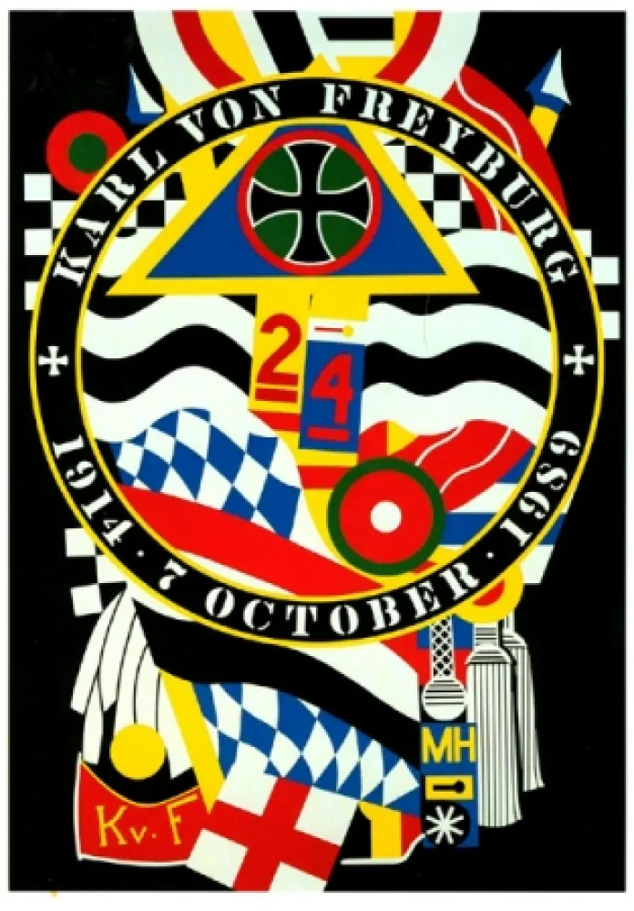 丝网印刷 Indiana - The Hartley Elegies: The Berlin Series - KvF I