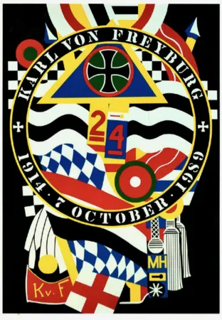 丝网印刷 Indiana - The Hartley Elegies - The Berlin Series KvF1