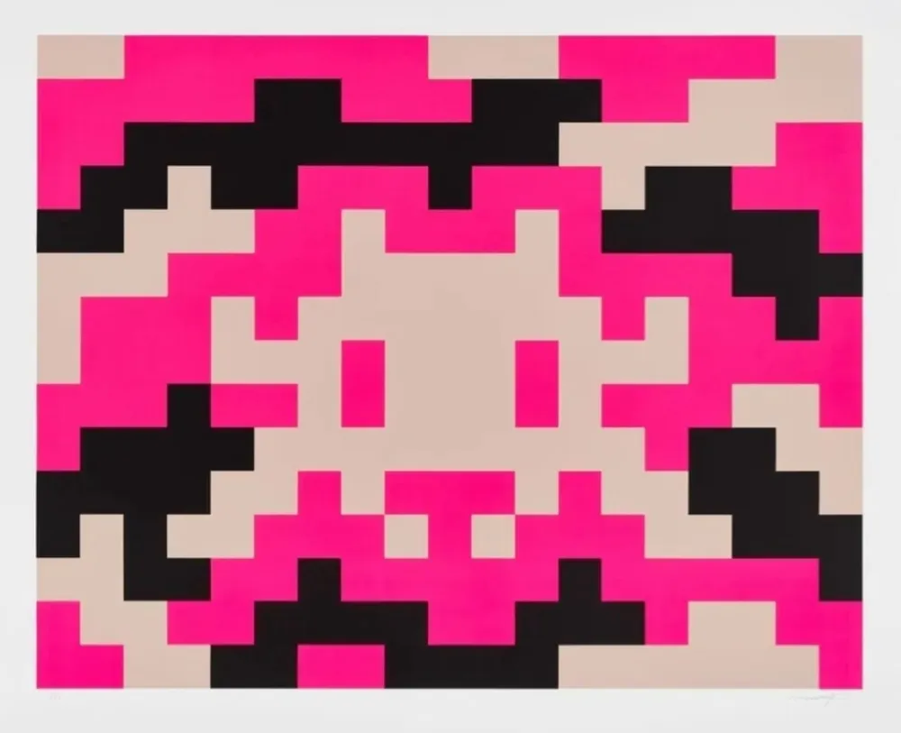 丝网印刷 Invader - CAMO XXL-3C-M1