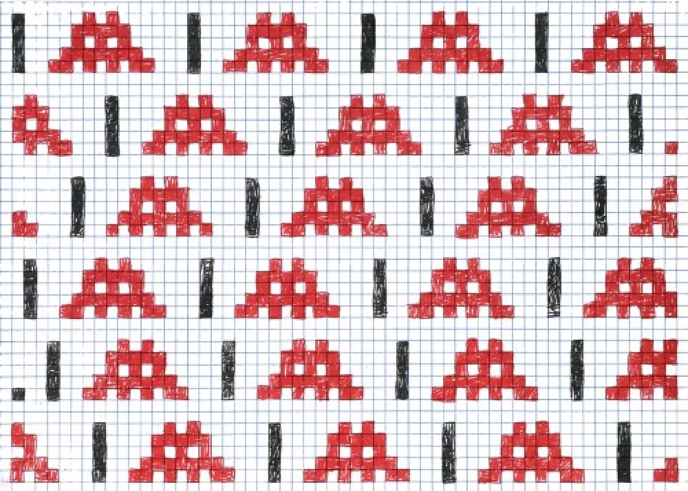 丝网印刷 Invader - Homeworks